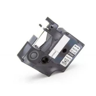   Utángyártott DYMO 18445 f.szalag 19mm x 5,5m fehér-fekete #S0718620