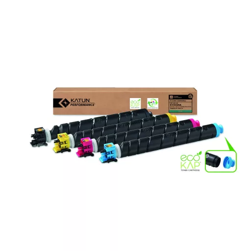 Utángyártott KYOCERA TK8365 Toner, Cyan 12000 oldal kapacitás KATUN EcoKAP