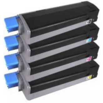   Utángyártott OKI C610 Toner Cyan 6.000 oldal kapacitás CartridgeWeb