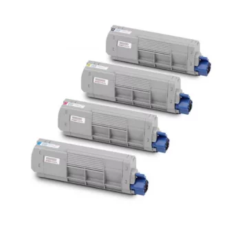  Utángyártott OKI C612 Toner Yellow 6.000 oldal kapacitás IK