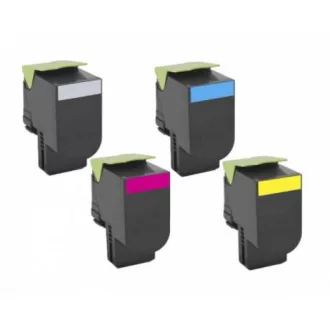   Utángyártott LEXMARK CS317 Toner Cyan 2.300 oldal kapacitás IK (New Build)