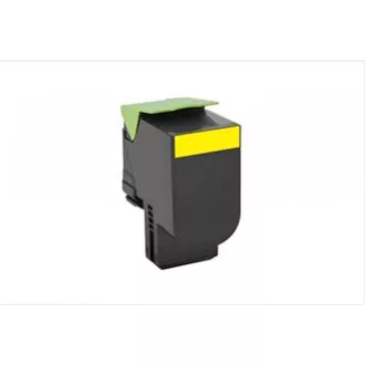   Utángyártott Lexmark CX310 Toner Yellow 2.000 oldal kapacitás 802SC IK