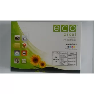   Utángyártott EPSON T1285 Tintapatron Multipack  4 db-os ECOPIXEL BRAND