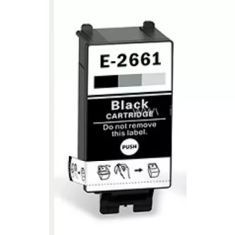 Utángyártott EPSON T2661 Patron Black  IK