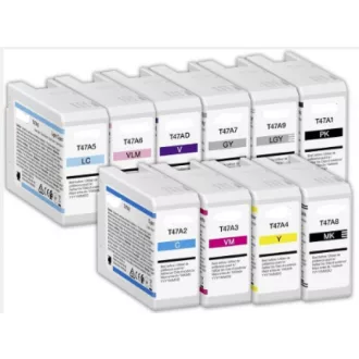 Utángyártott EPSON T47A3 Patron Magenta 50 ml IK