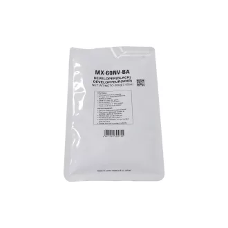   Utángyártott SHARP MX60GVBA developer 500000 oldal kapacitás CT* 200g.