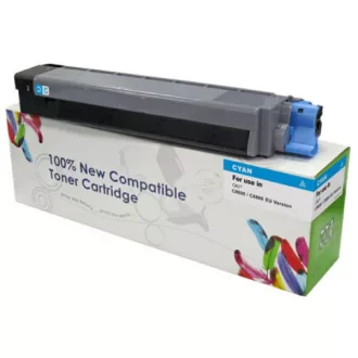   Utángyártott OKI C810 Toner Cyan 8.000 oldal kapacitás CartridgeWeb