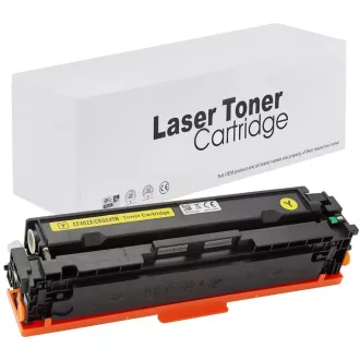   WB HP CF402X No.201X CRG045H Yellow Utángyártott Toner 2.200 oldal kapacitás