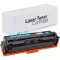 WB HP CF541A No.203A CRG054 Cyan Utángyártott Toner 1.300 oldal kapacitás