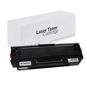   WB HP W1106A XXL No.106A Chipes Utángyártott Toner 5.000 oldal kapacitás