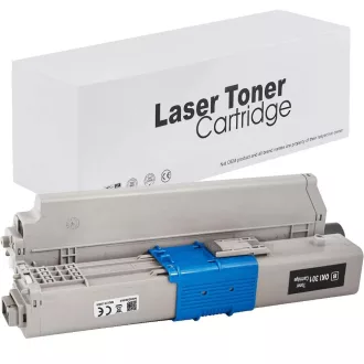  WB Oki C301 C321 Black Utángyártott Toner 2.200 oldal kapacitás