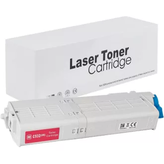   WB Oki C532 MC573 Magenta Utángyártott Toner 6.000 oldal kapacitás